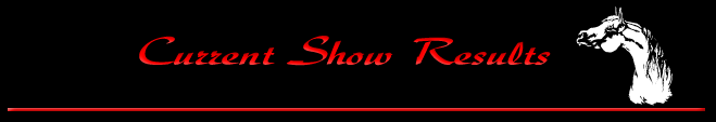 CURRENT SHOW SEASON RESULTS